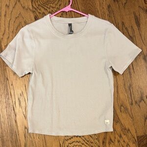 Vuori- Beige Short Sleeve T-Shirt